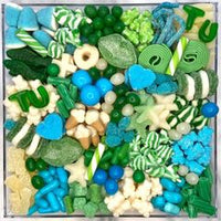 School Color's- Candy Charcuterie Board in Lucite Acrylic Tray