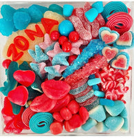 Candy Charcuterie Board in Lucite Acrylic Tray