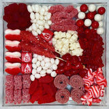 School Color's-Candy Charcuterie Board in Lucite Acrylic Tray  6”,8”, 10”, 12” *Personalization Available!*