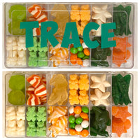 Rainbow Candy Charcuterie Board in Tackle Box Container for Kids *Personalized available!*